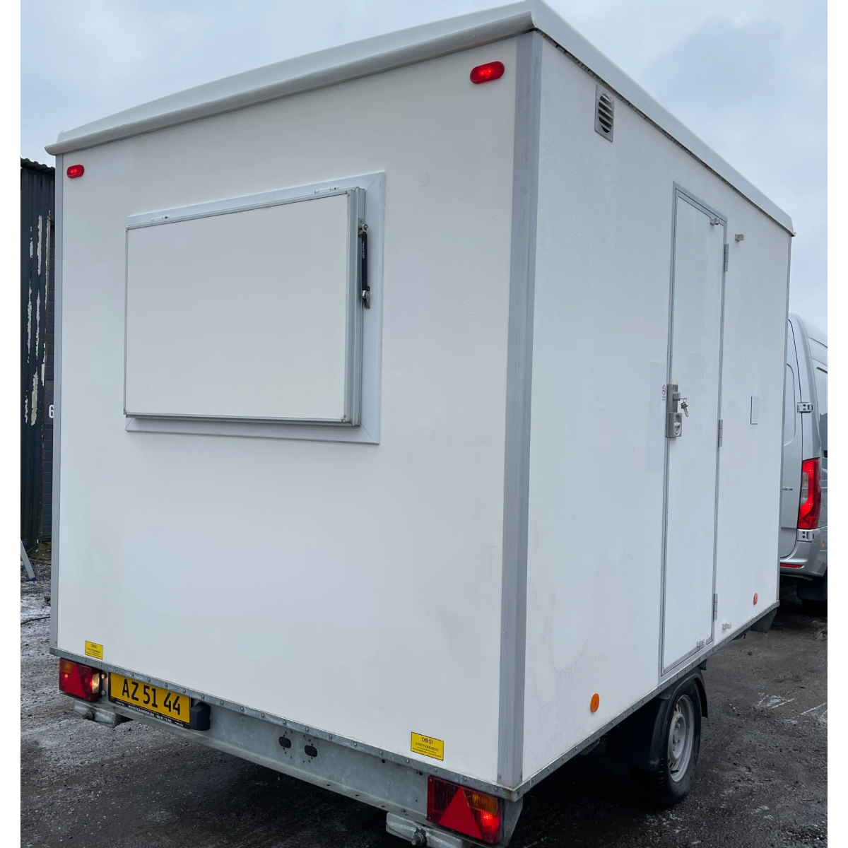 Aðstöðuvagn 4 manna (skrifstofu- og starfsmannavagn) – Scanvogn Type 320